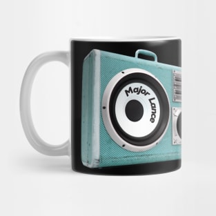 a radio 60s with sticker Major Lance Mug